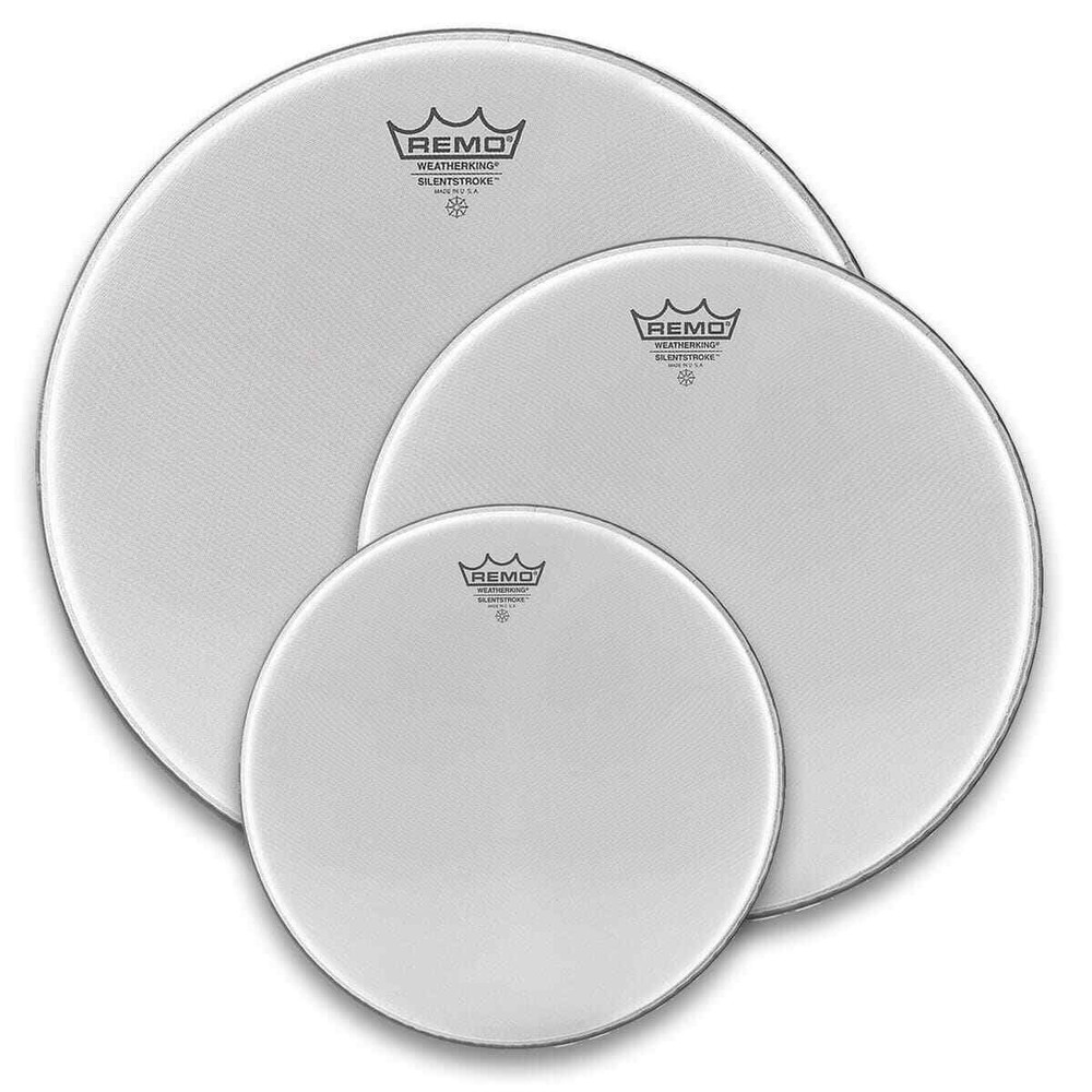 Remo Silentstroke Drumhead Pack 10/12/14