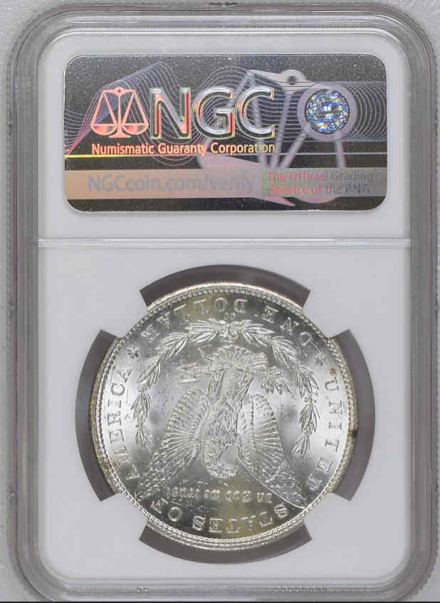 1884-CC Morgan Silver Dollar MS65 NGC