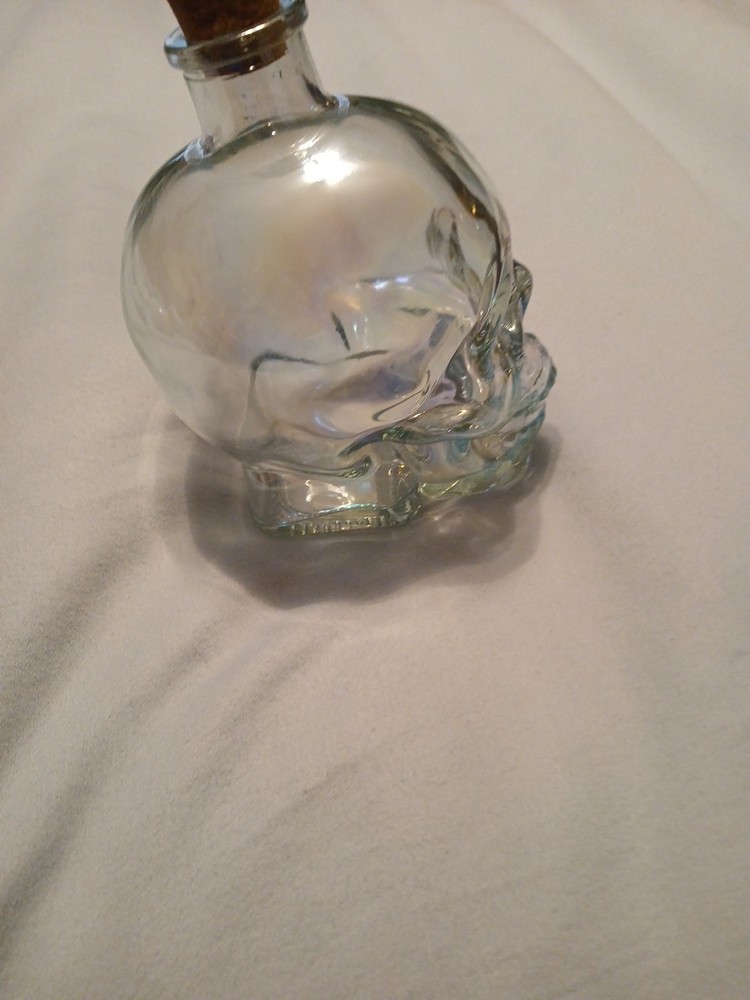 Glass Skull With Cork
