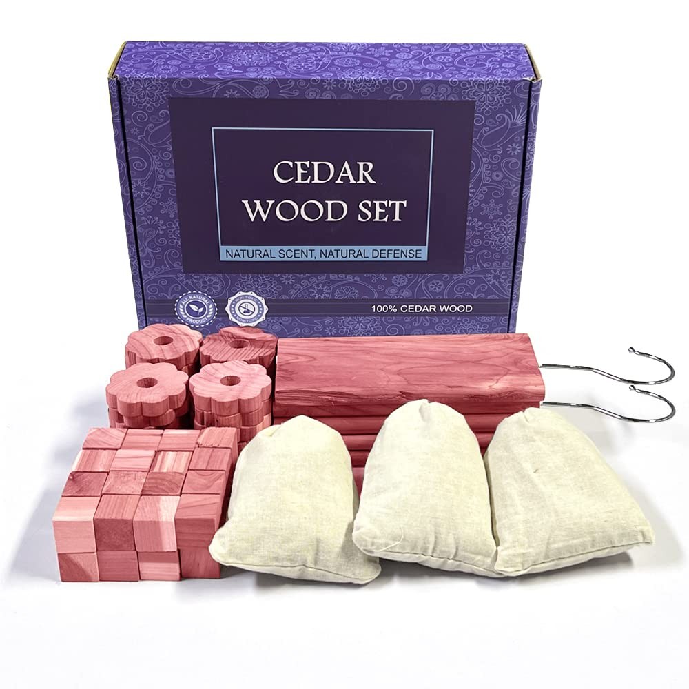 Cedar Space Blocks for Clothes Storage, 100% 1 Count (Pack of 72)