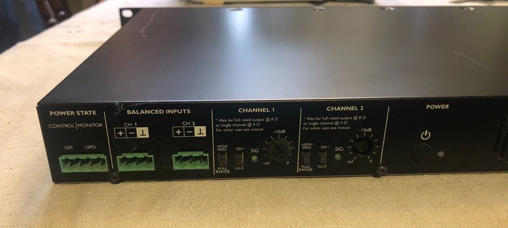 Lab Gruppen E8:2 power amplifier