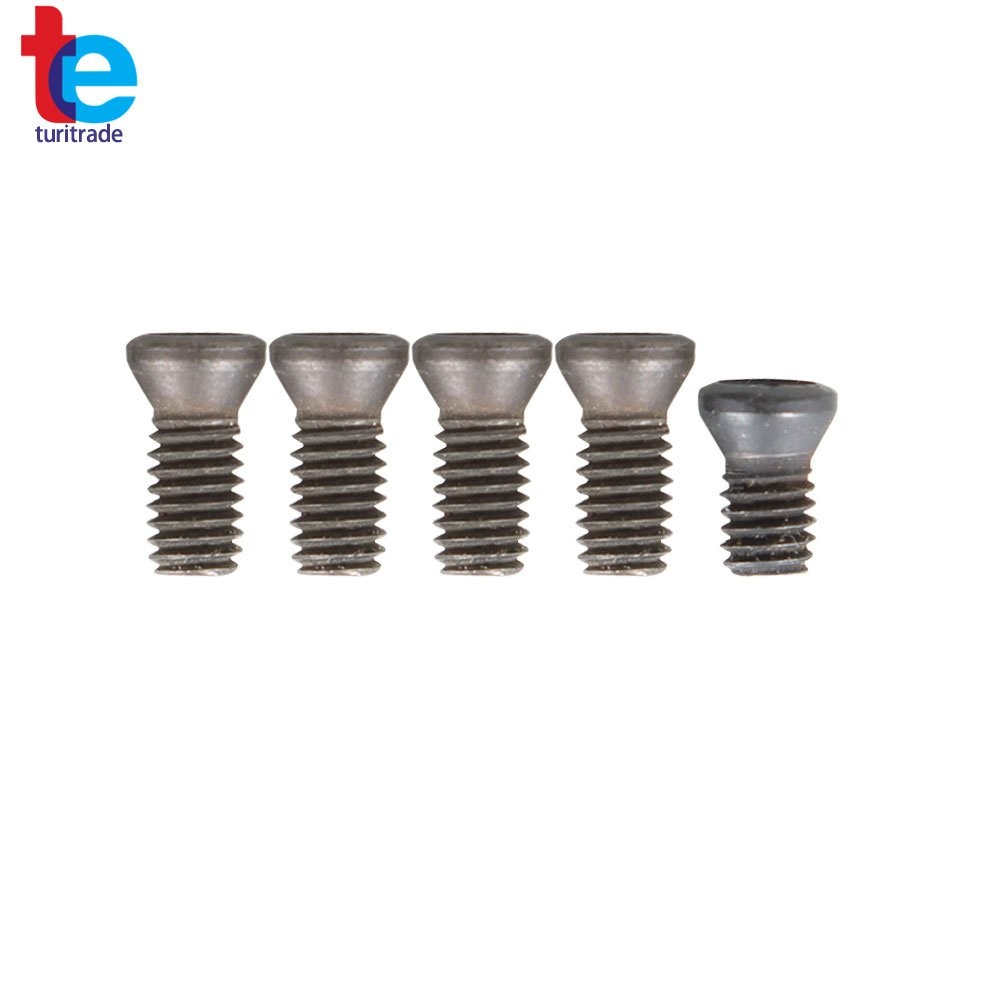 5 Pack 1/2" Carbide Indexable Turning Tool Lathe Tool Bit With Carbide Inserts