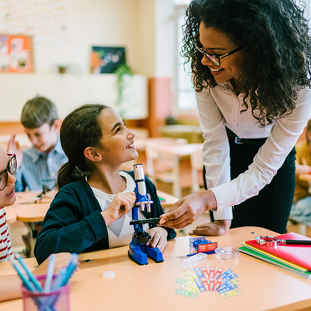 36 Pcs Microscope Slide for Science Education Biology Child