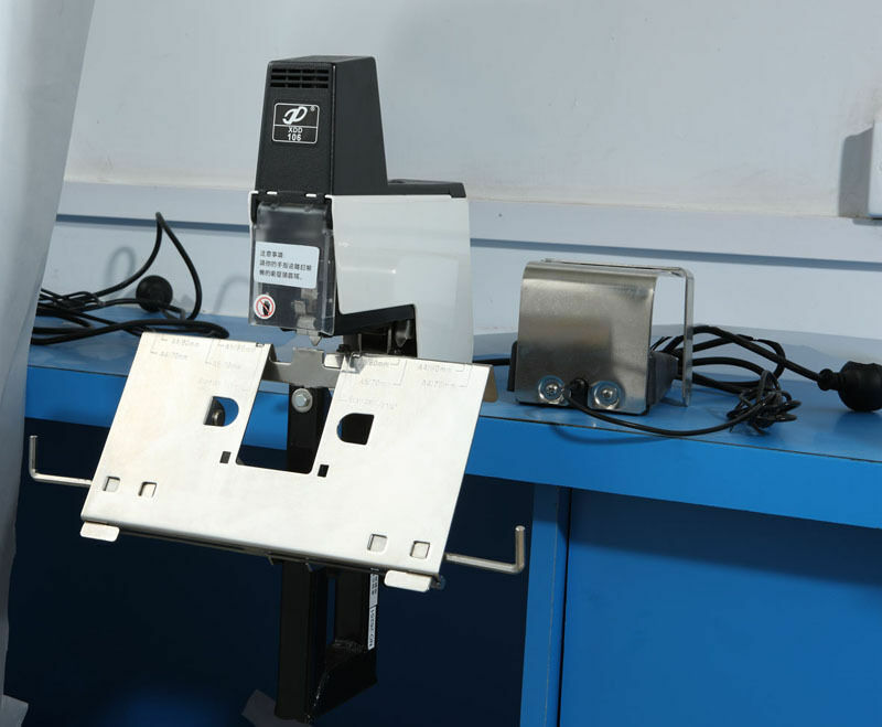 110V Professional 106 automatic fast binding machine stapler saddle stitching