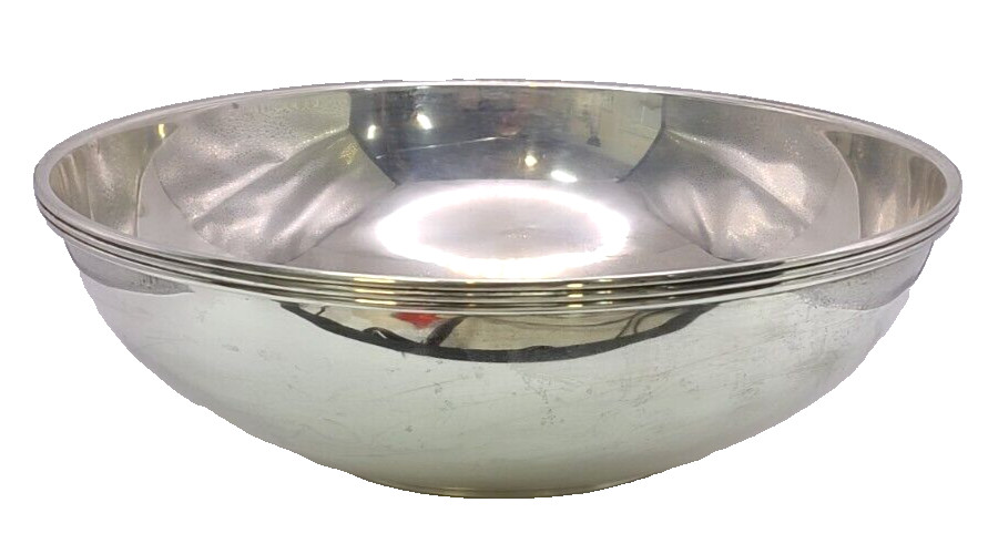 Tiffany & Co. Midcentury Modern Sterling Silver Fruit Bowl