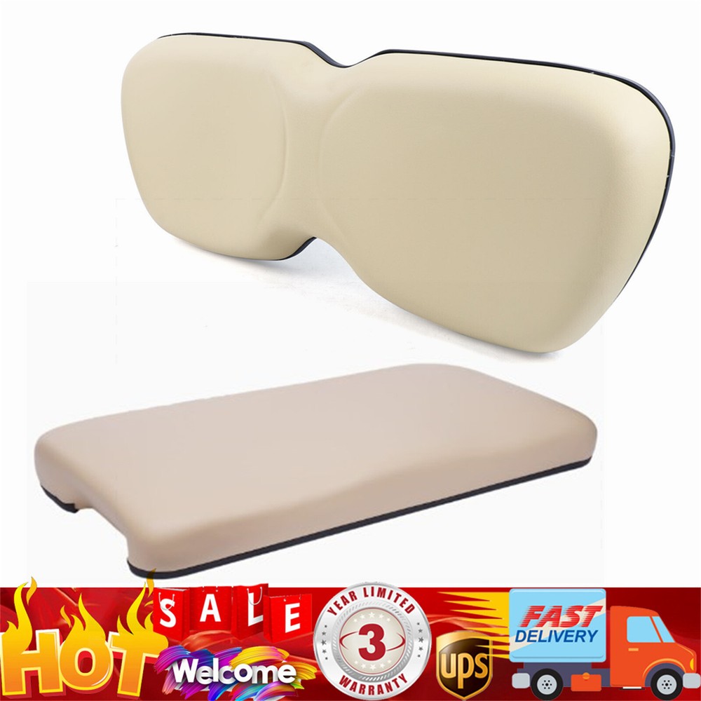 For 2004+ Club Car Precedent Golf Cart Front Seat Bottom/Front Cushion