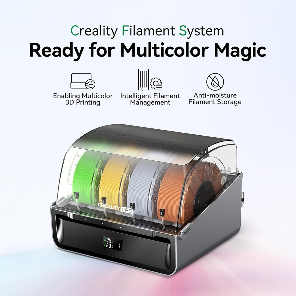 {3-pack} Creality CFS Multicolor Filament System For K2 Plus/K2 Pro 3D Printer