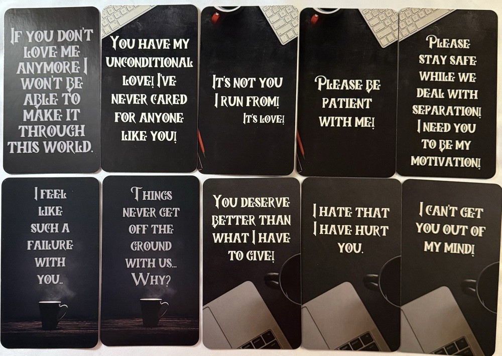 Extended Confessions 54 Cards By Divine Essentials
