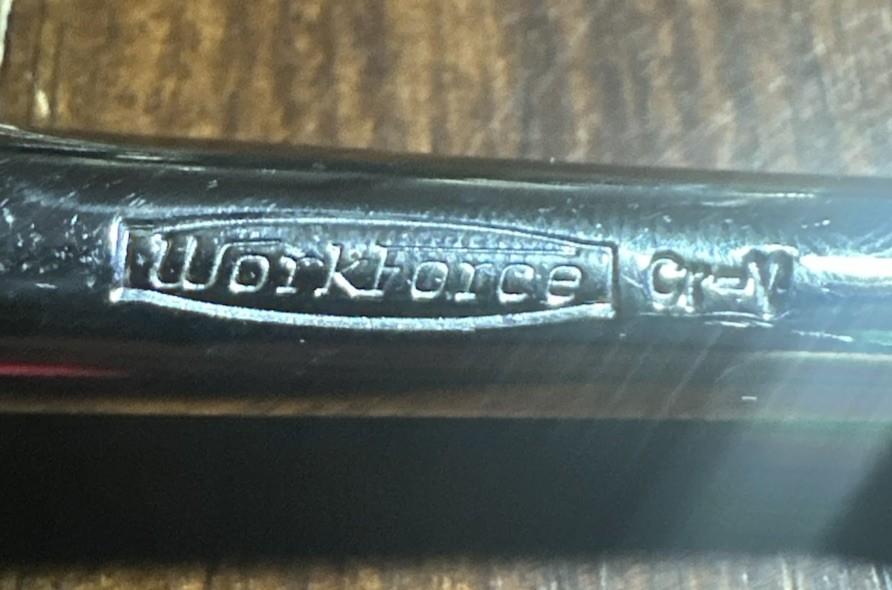 WorkForce 5 1/2” Long 1/4” Ratchet Works Great!!!