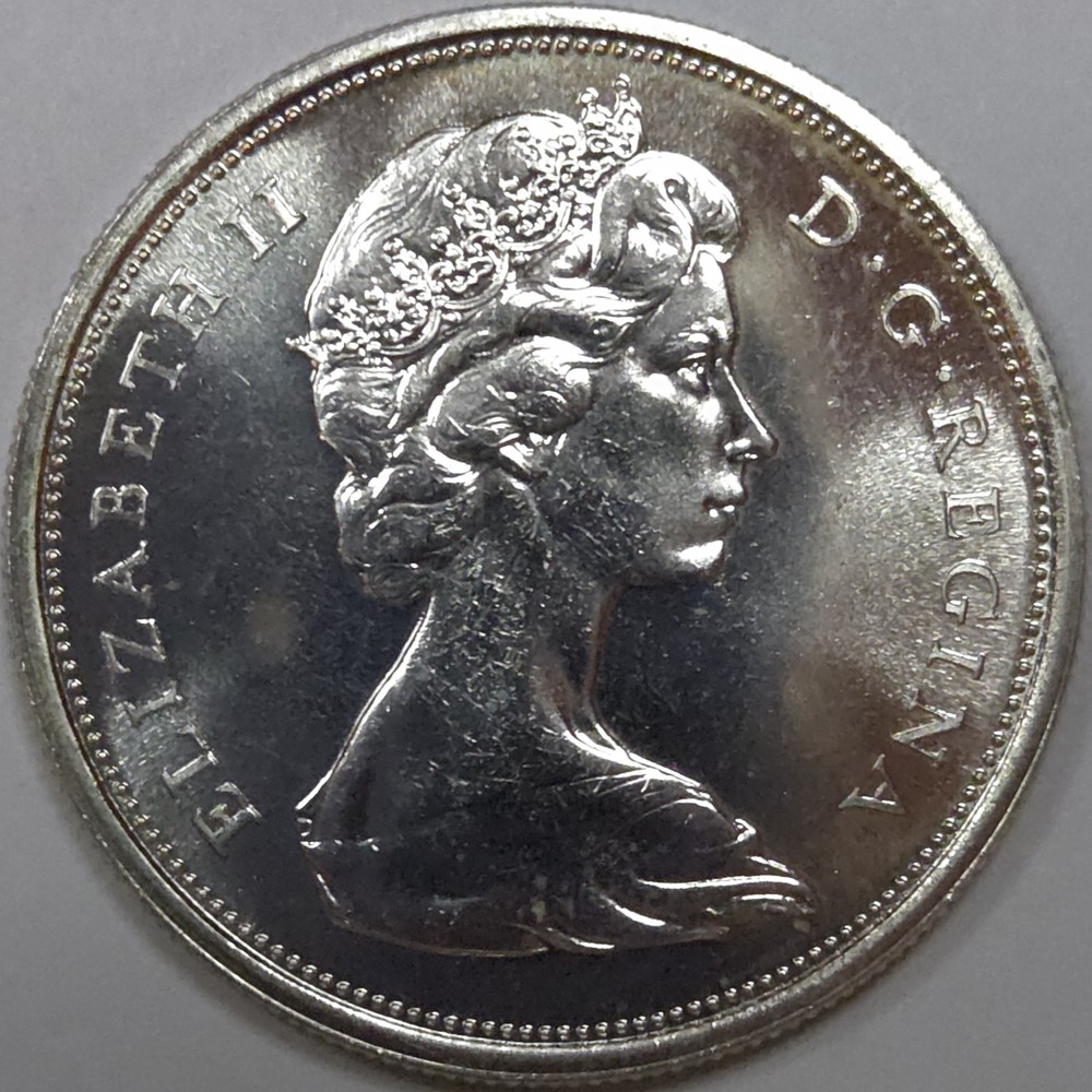 1965 Canada Silver 50 Cents - Proof (Lot#1)
