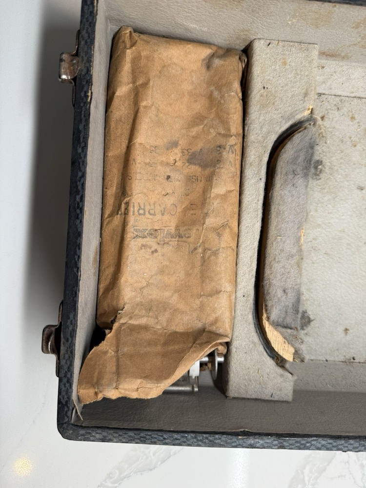 Viewlex V-27 Motor Fan Cooled Projector W/ Case - Read Description