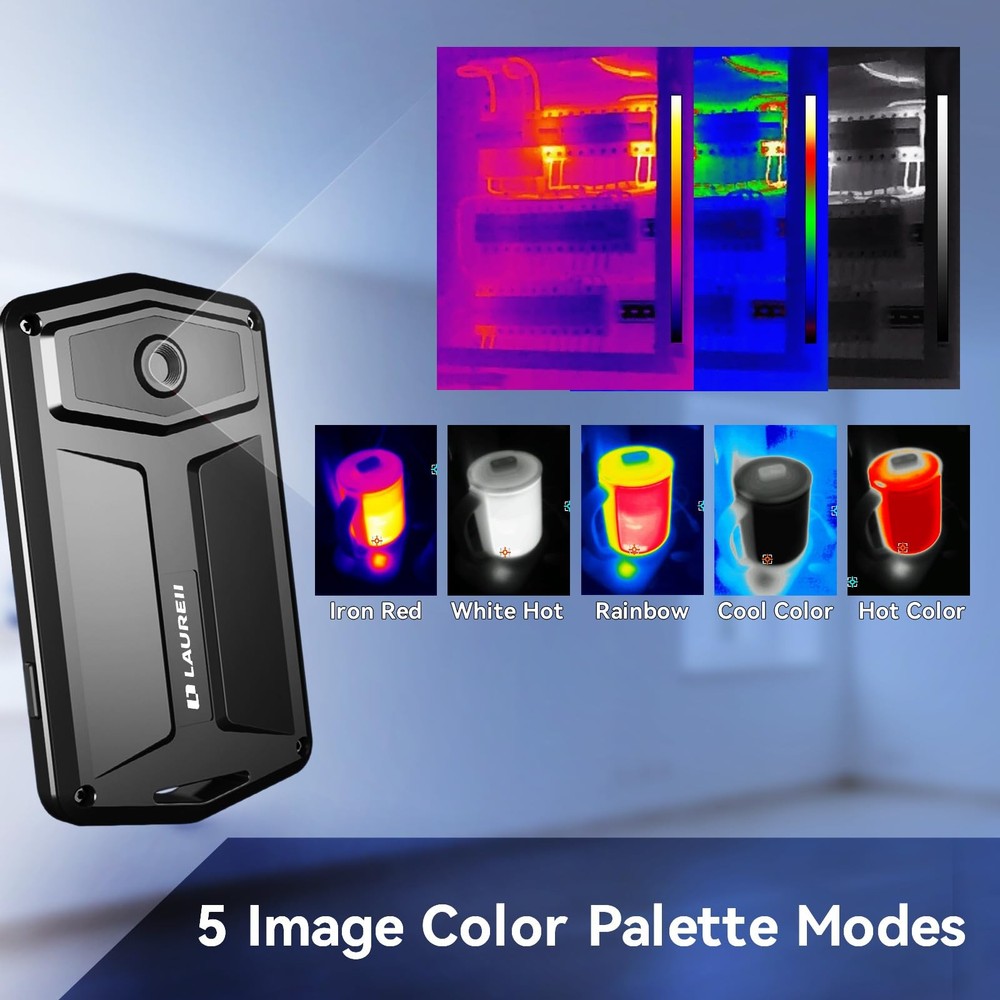 P3 Plus Thermal Imaging Camera 160x120 IR Resolution,High-Precision Temperatu...