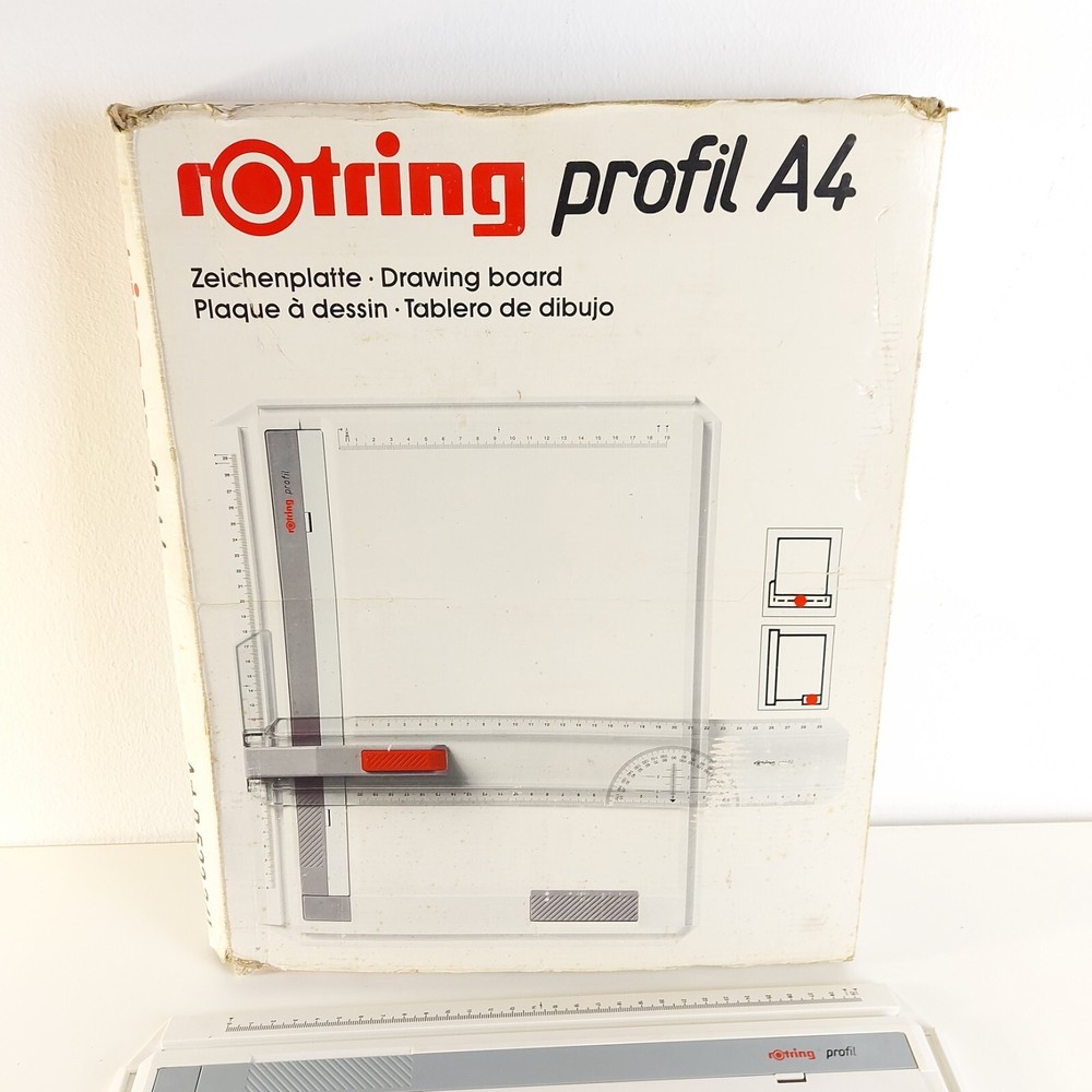 Vintage Rotring Drawing Board For Technical Drafting A4