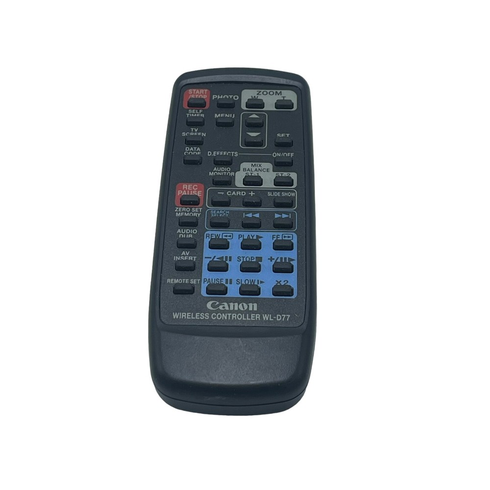 Canon Wireless Remote Controller Black WL-D77