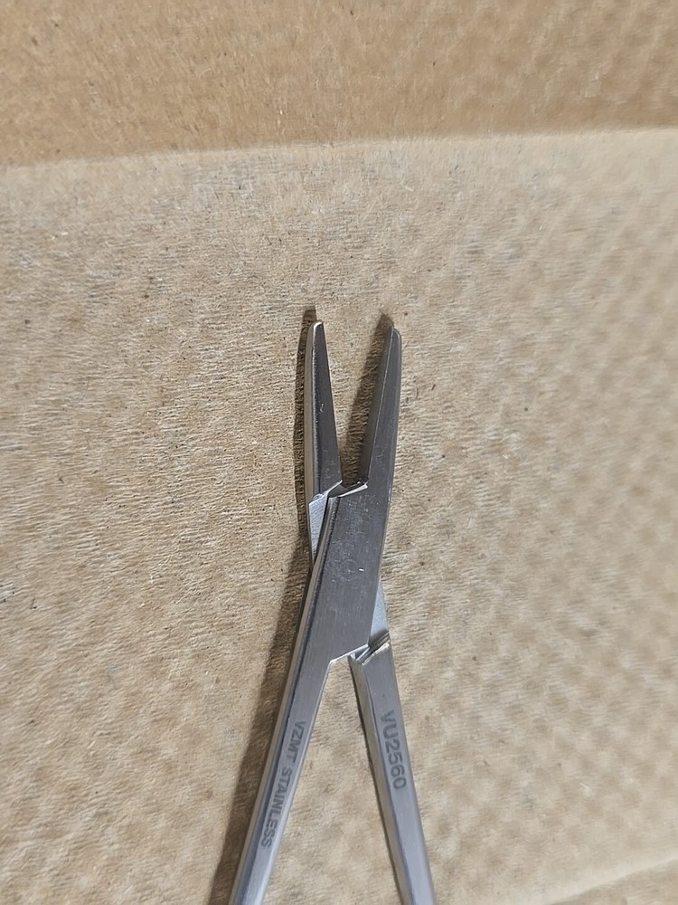 Webster Needle Holder 5 Inch VU 2560 Smooth Jaws Nice Condition
