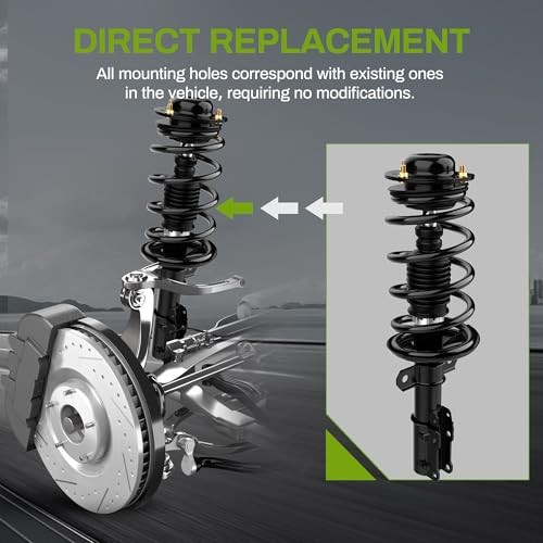 Front Complete Struts Shocks and Coil Spring Assembly 05-10 Cobalt front&rear