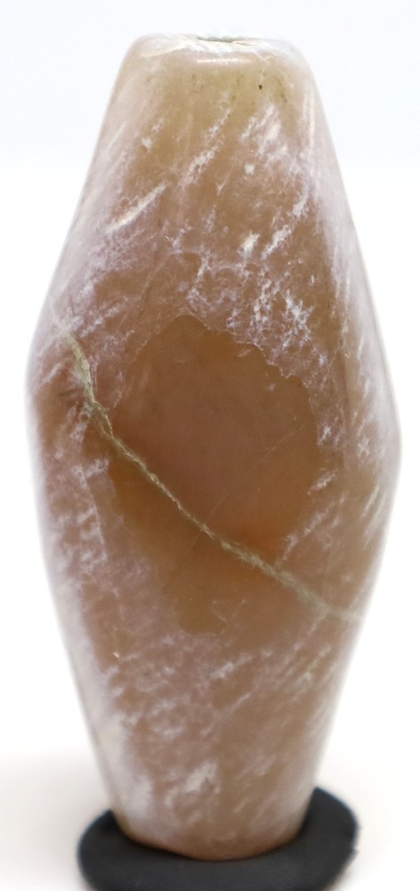 Large Ancient Central Asian Banded Agate Stone Bead with Rare Pattern