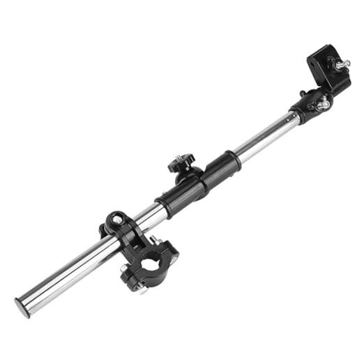 Umbrella Mount for Stroller, Adjustable Angle Golf Push Cart Umbrella Holder,