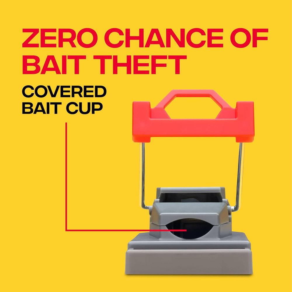 M123SSR Quick-Kill Easy Set Mouse Trap, 6 Reusable Mouse Traps