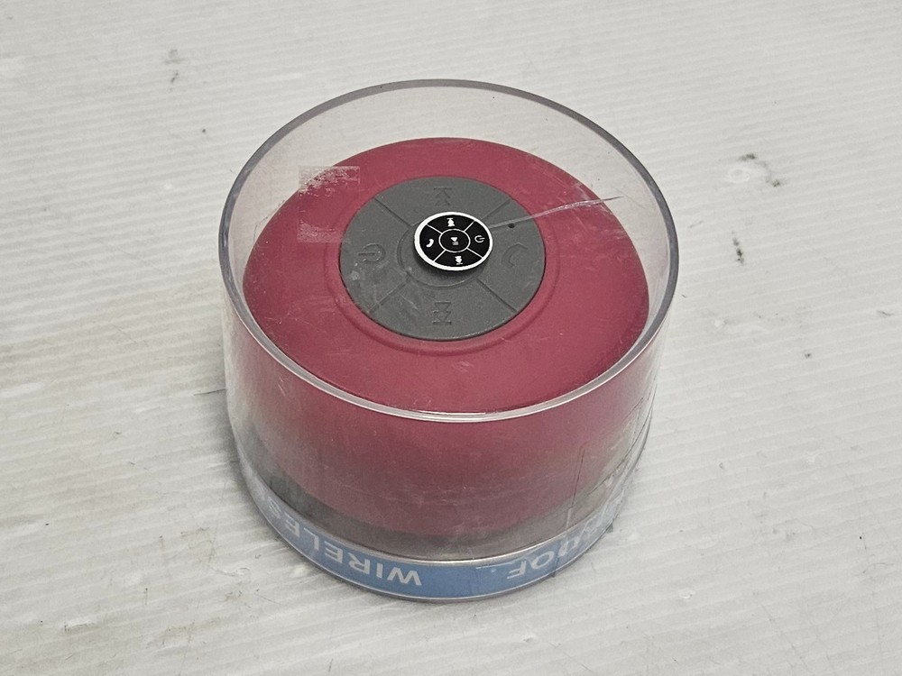 Waterproof Wireless Shower Speaker, BTS-06, NEW