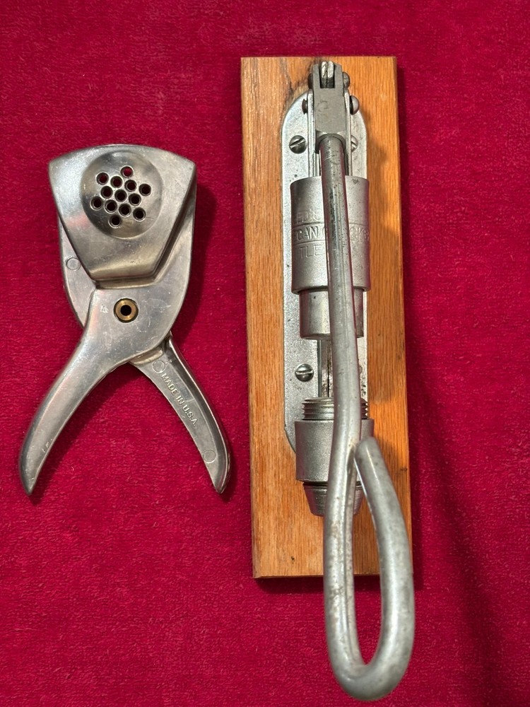 Reed’s Rocket Nut Cracker & Irving Ware Citrus Squeezer