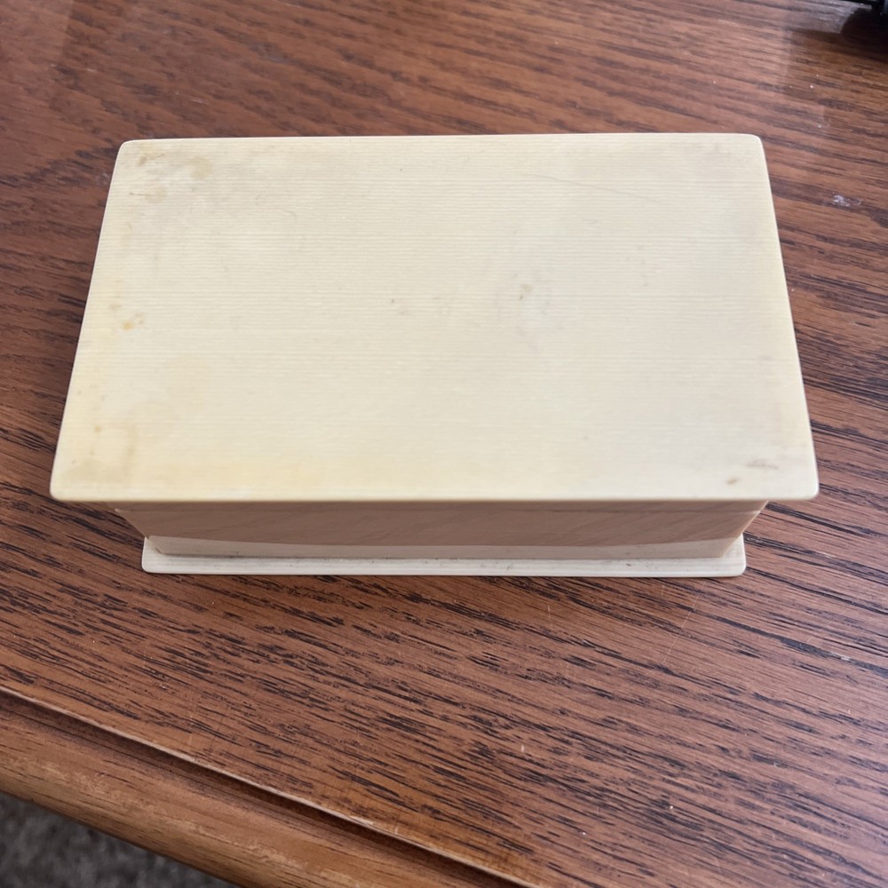 Vintage Celluloid Gillette Razor Box Holder