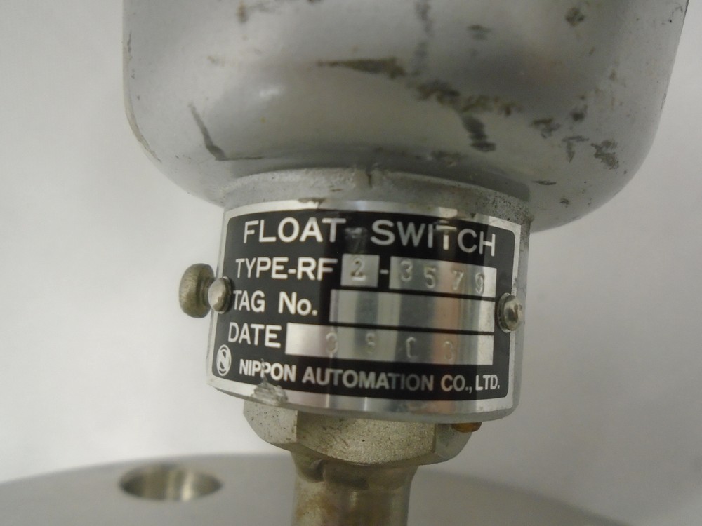 NIPPON RF2-3579 FLOAT SWITCH LEVEL SENSOR 50" PROBE