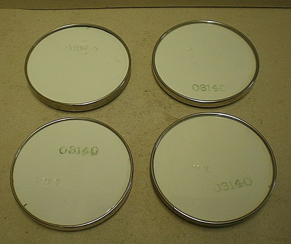 Antique German Porcelain Stacking Black Grape Wine Coasters (SP12)
