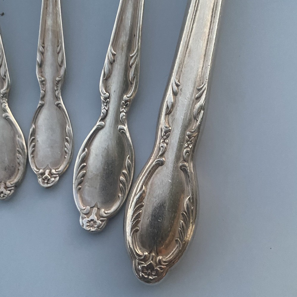 William Rogers International SilverPlate Flatware Lot “Precious Mirror” Pattern