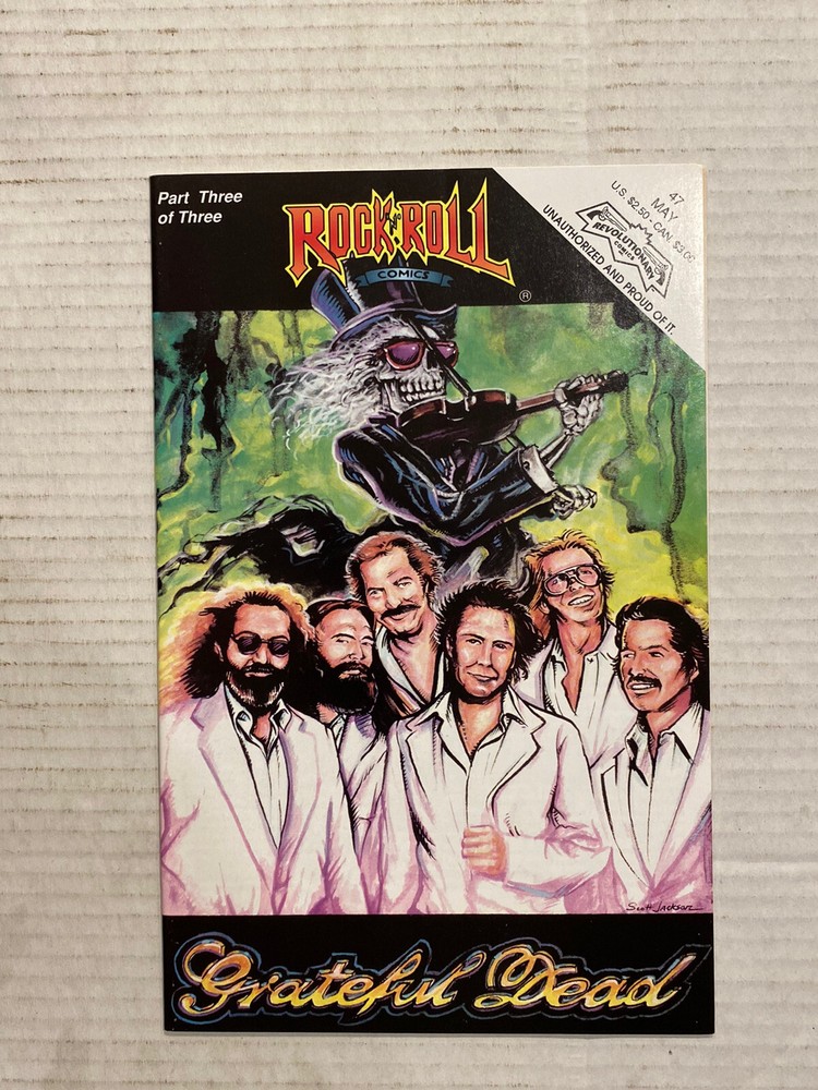 Rock N Roll Grateful Dead 47 Comic Book
