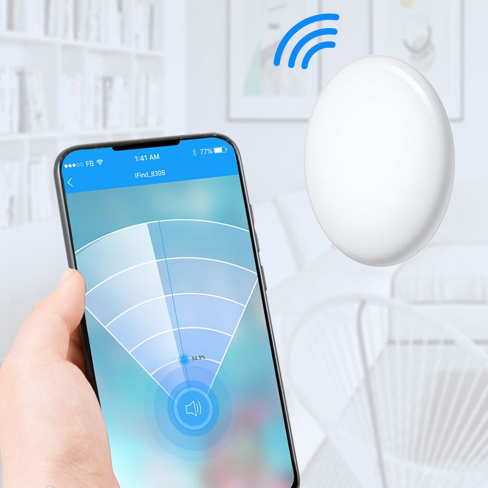 Smart Air Tag GPS Bluetooth Tracking for Pets Key Bags For IOS & Android Support