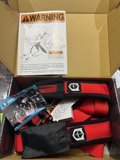 Pro Armor 4-point Harness Red A114220RD NEW