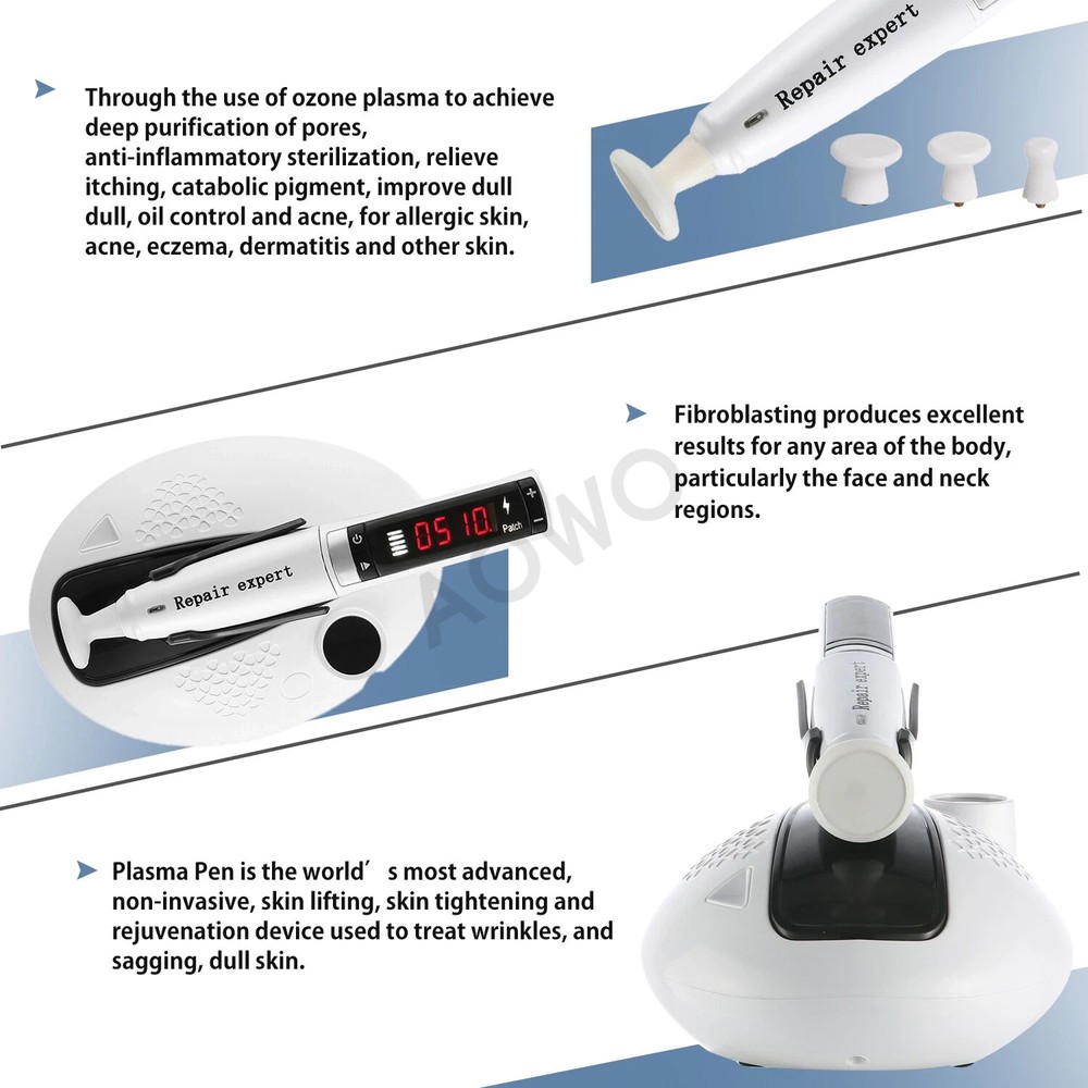 Advanced Plasma Pen for Spot Removal for Skin Eye Lift Functionality Acne Remove