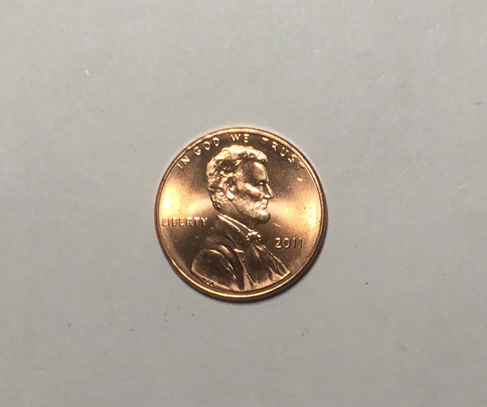 2011 P Lincoln Shield Cent (BU) With FREE SHIPPING!!!