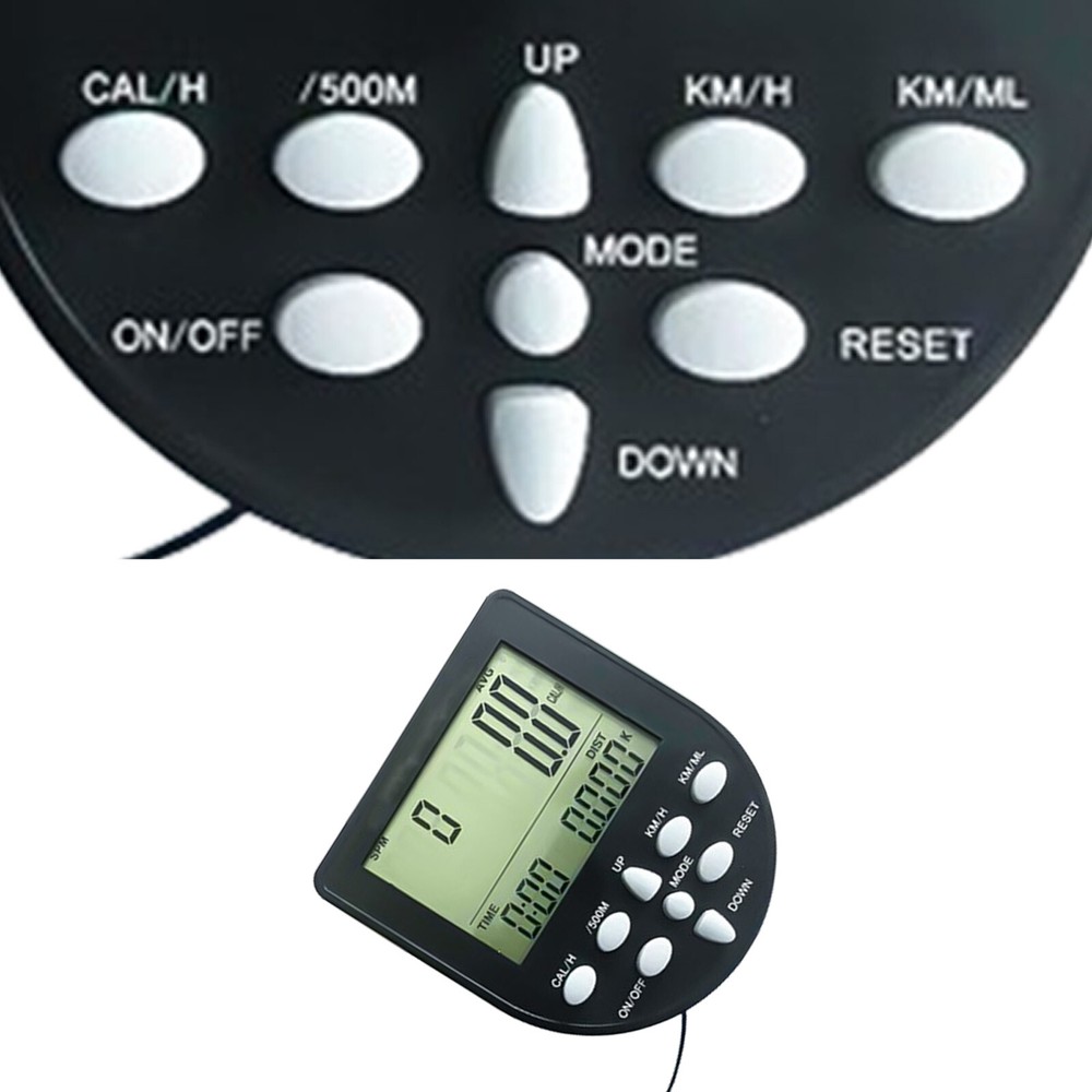 Rower Monitor Rowing Machine Display Screen w/ Bluetooth APP for Rowing Machine-