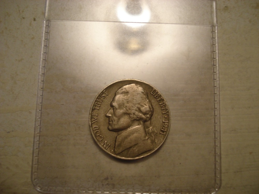 1941-D JEFFERSON NICKEL (BE)