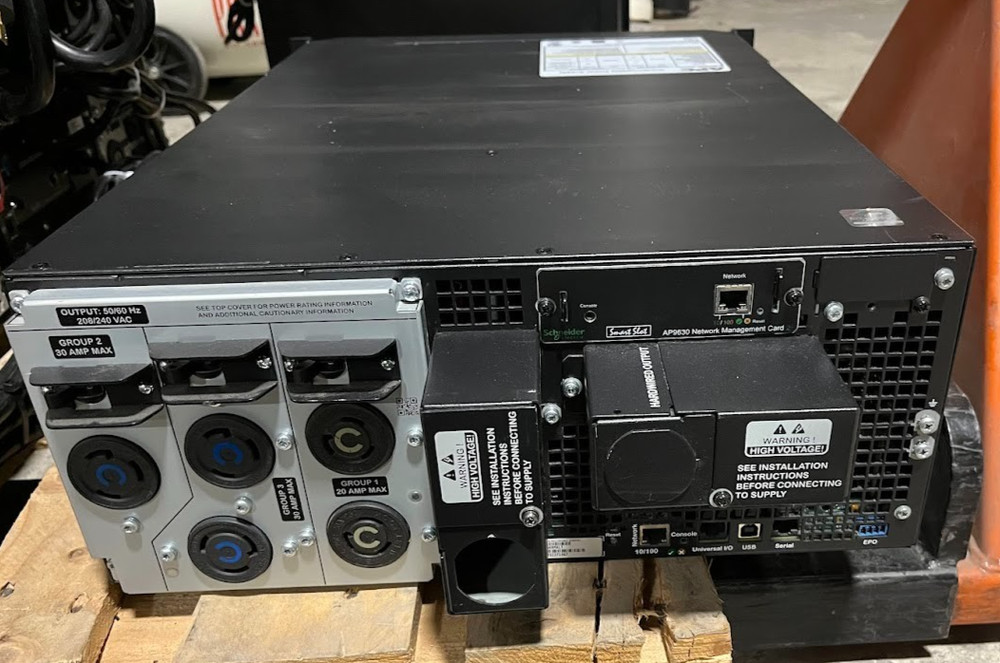 APC SRT6KRMXLT Smart-UPS SRT 6000VA Rackmount UPS NO BATTERY