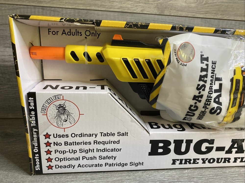 Skell Inc. BUG-A-SALT 3.0 Non-Toxic Bug Killing Device Yellow Black