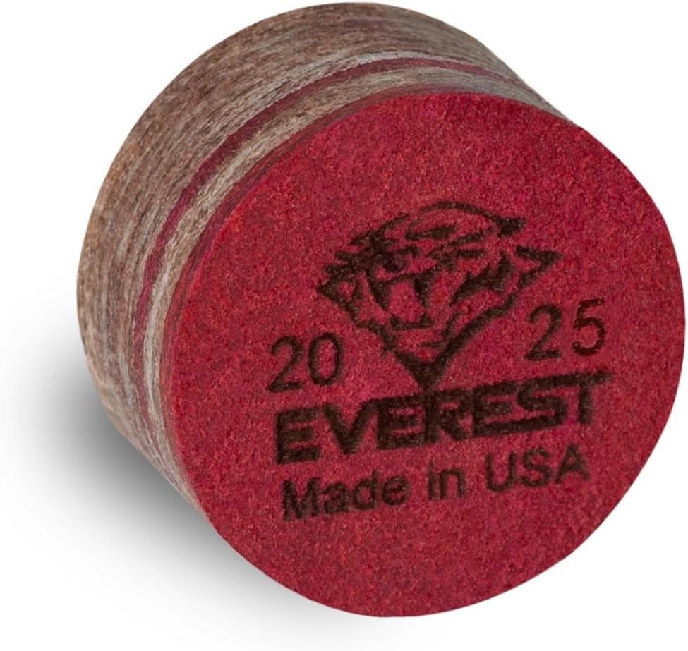 Tiger Everest Laminated Pool Billiard CUE TIP - 1 pc