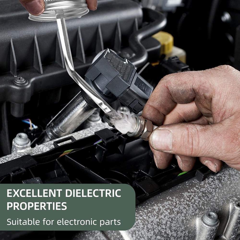 8oz Waterproof Silicone Paste & Dielectric Grease for Electrical Connectors