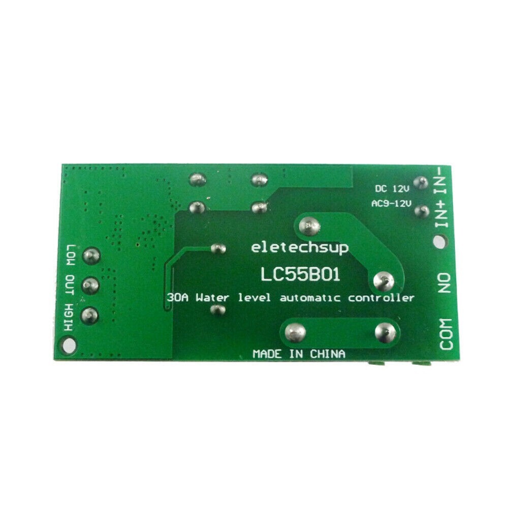 Water Level Automatic Controller Liquid Module AC 9V-12V DC 12V-15V 10A 30A Pump