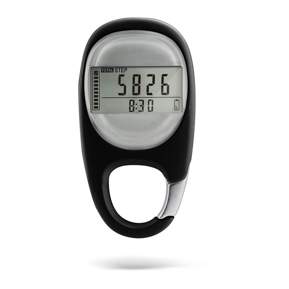 Pedometer for Walking, Portable Walking Pedometer 3D Step Counter, Simple5846