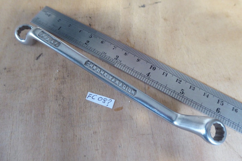 GORDON TOOLS 5 /16 X 3/8" AF cranked ring spanner