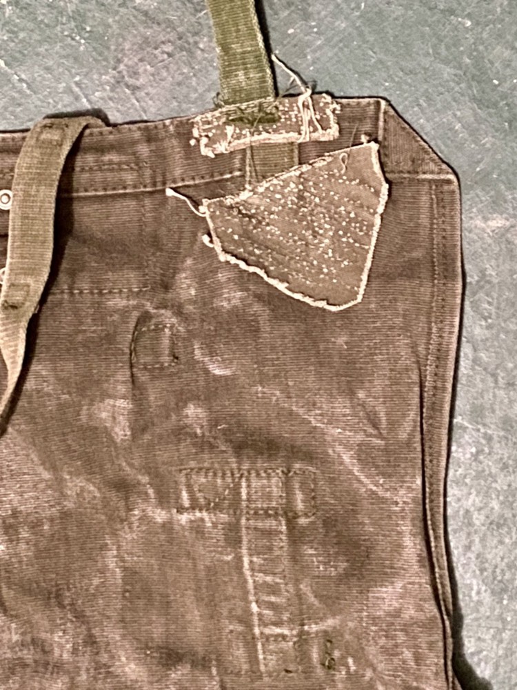 British Army 58 Pattern Large Pack Olive Drab Webbing, No Shoulder Straps (D)