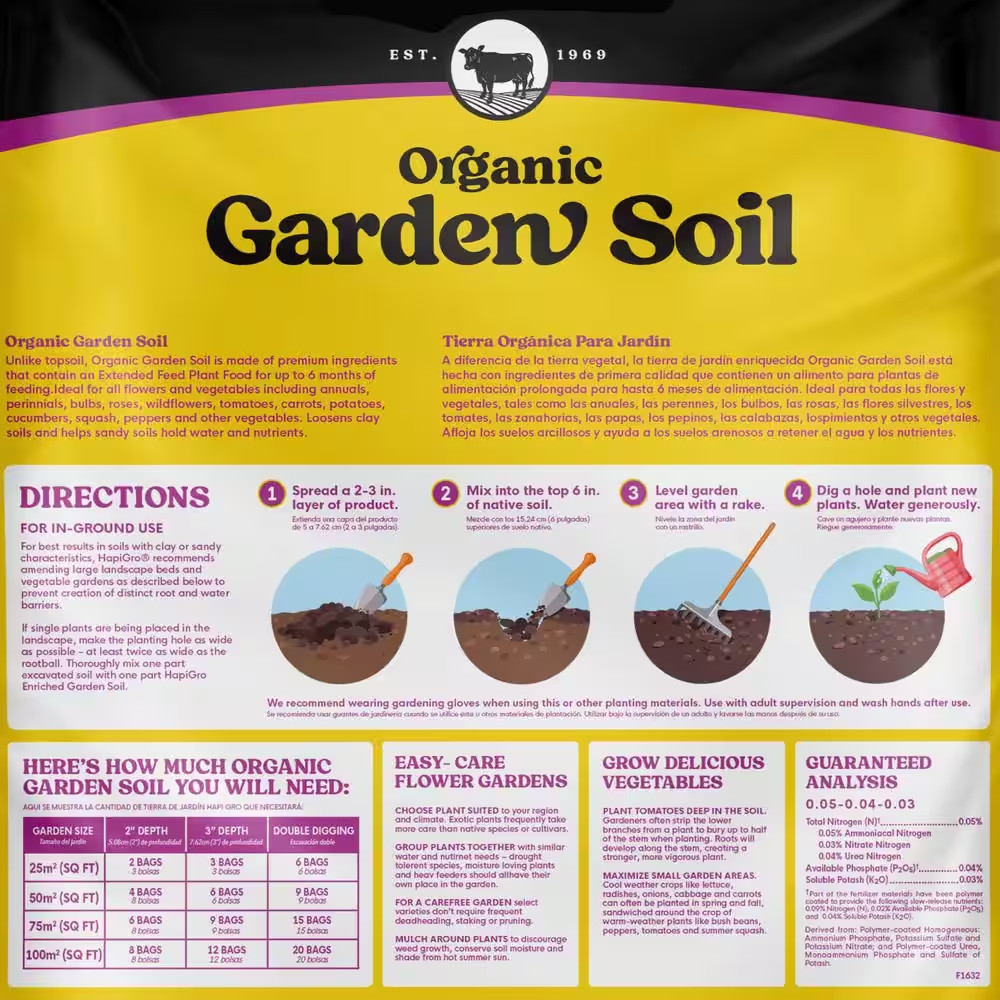 1.5 Cu. Ft. Organic Garden Soil
