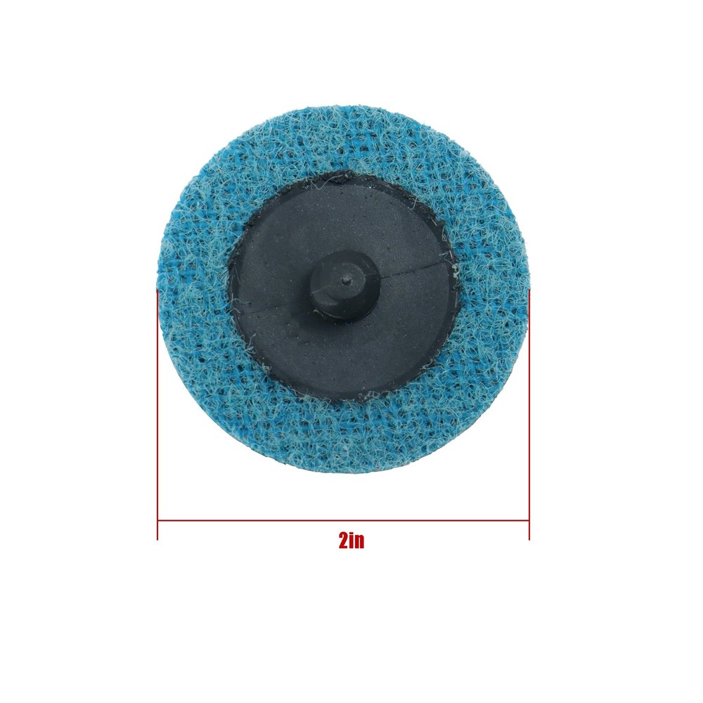 25 Pack 2 Inch Surface Conditioning Quick Change Discs Fine Prep Pad Discs