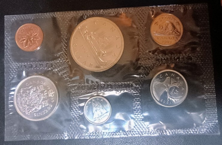 1965 Canada Silver Proof-like Set See Description