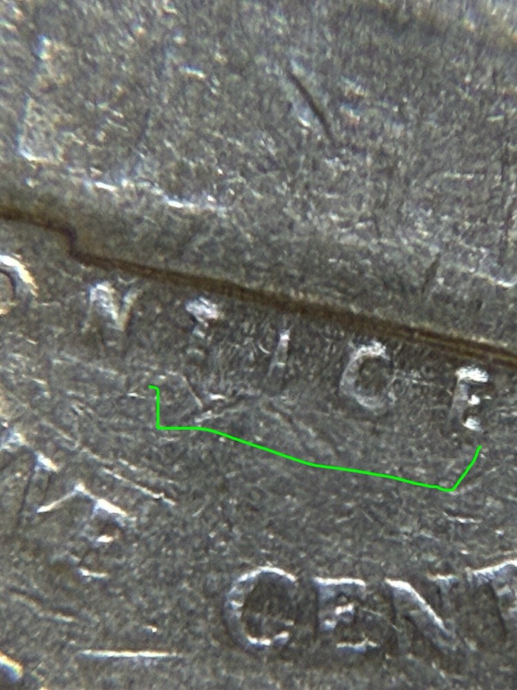 1964 One Of It’s Kind D Mint Nickel With Multiple Errors