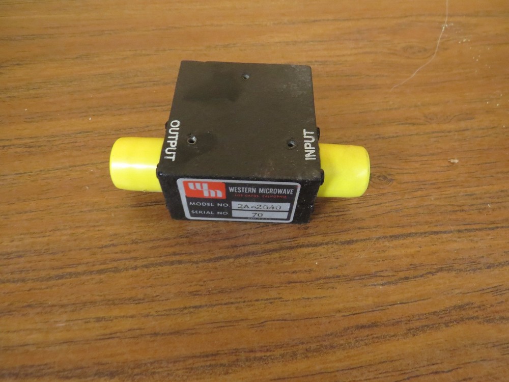 Western Microwave 2A-2040  Isolator NEW