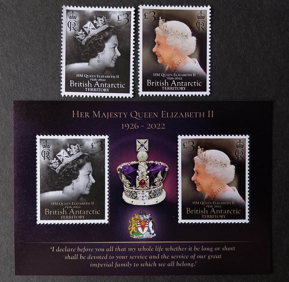 YEAR 2023 - BRITISH ANTARCTIC TERRITORY - Complet Year 2023 set MNH ** C